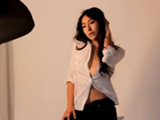 Asiatisches Model Fotoshooting